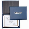 Turned Edge Diploma Holder For 1 Certificate (Portrait Style)